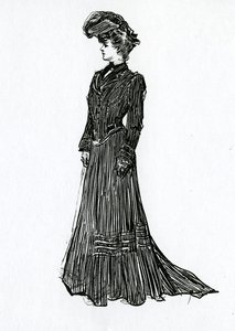 ギブソンの少女、1902年頃 作： Charles Dana Gibson